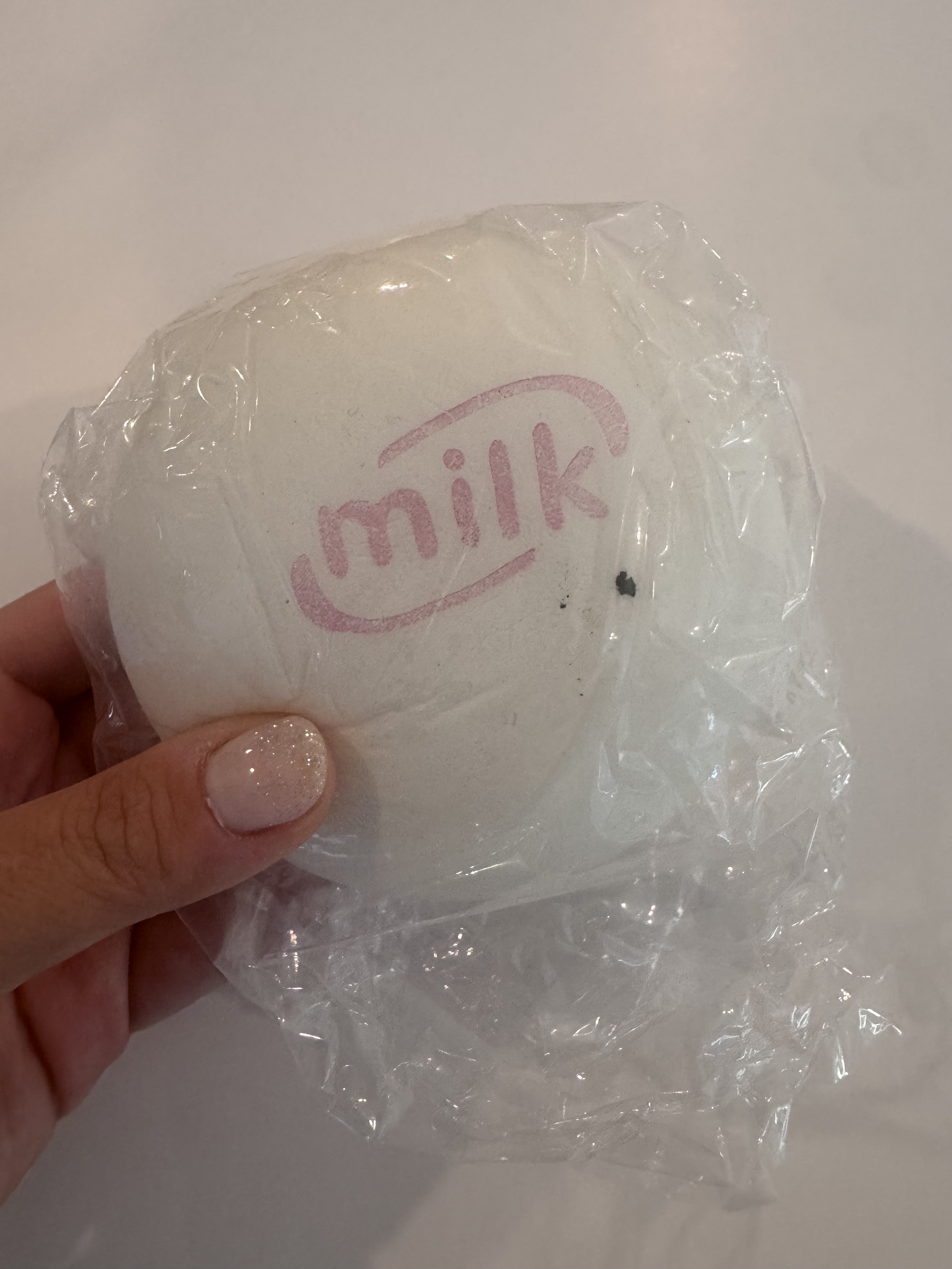 defective milk bun — view 1