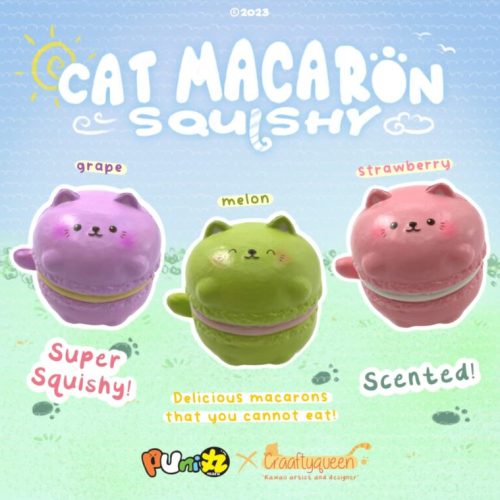 cat macarons — view 1
